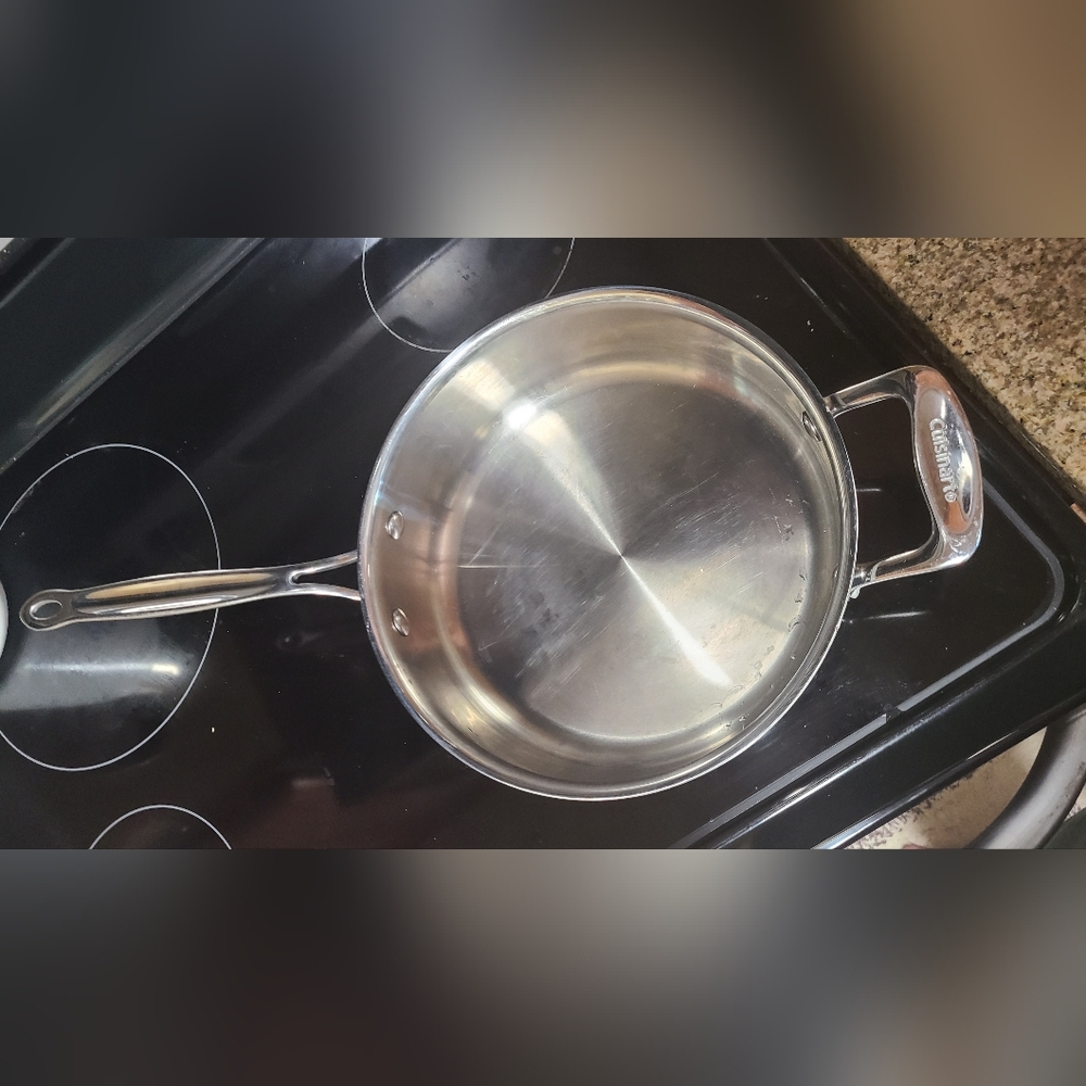 Cuisinart Stainless Steel Sauté Pan - Silver